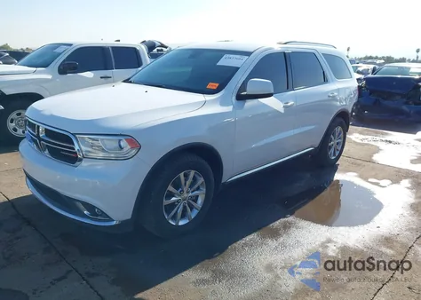 2018 Dodge Durango Sxt Rwd from USA, damaged, VIN 1C4RDHAG7JC254875